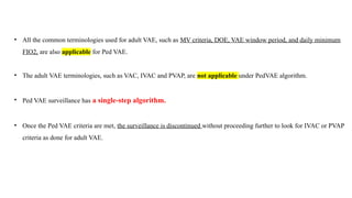 Ventilator-Associated Pneumonia (VAP) Surveillance Strategies, VAE ...