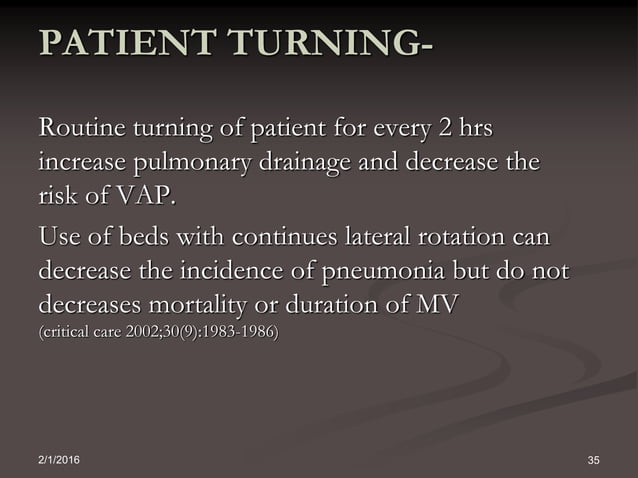 Ventilator associated pneumonia VAP | PPTX