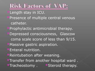 vap powerpoint presentation Ventilator associated pneumonia