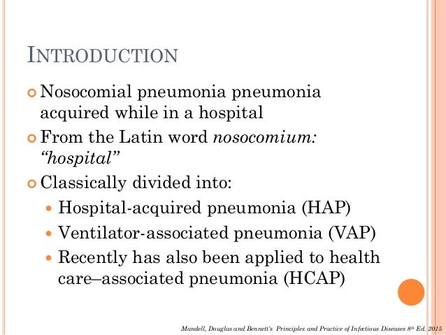 Ventilator Associated Pneumonia Case Study