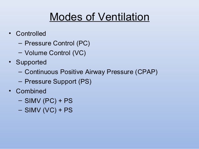 When And How Medical Ventilators Are Needed