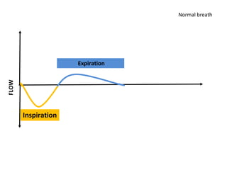 FLOW
Expiration
Inspiration
Normal breath
 
