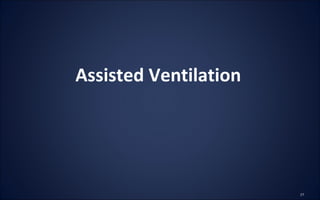 Assisted Ventilation
 