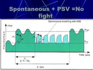 Spontaneous + PSV =No fight  