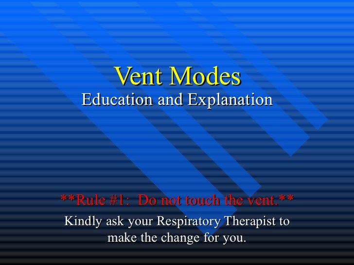 vent modes