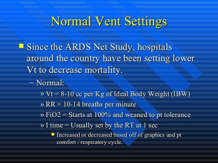 vent modes
