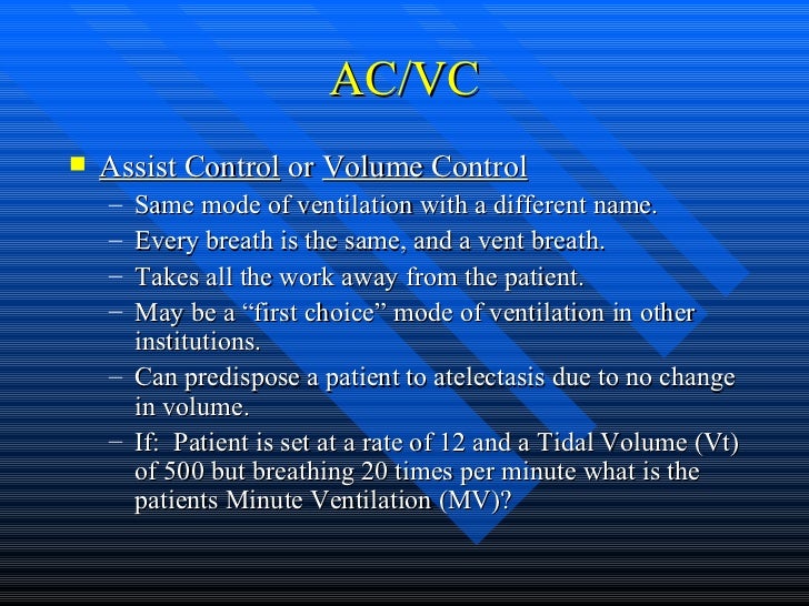 vent modes
