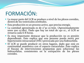 Ventriculos del cerebro morfología producción de líquido cefalo ...