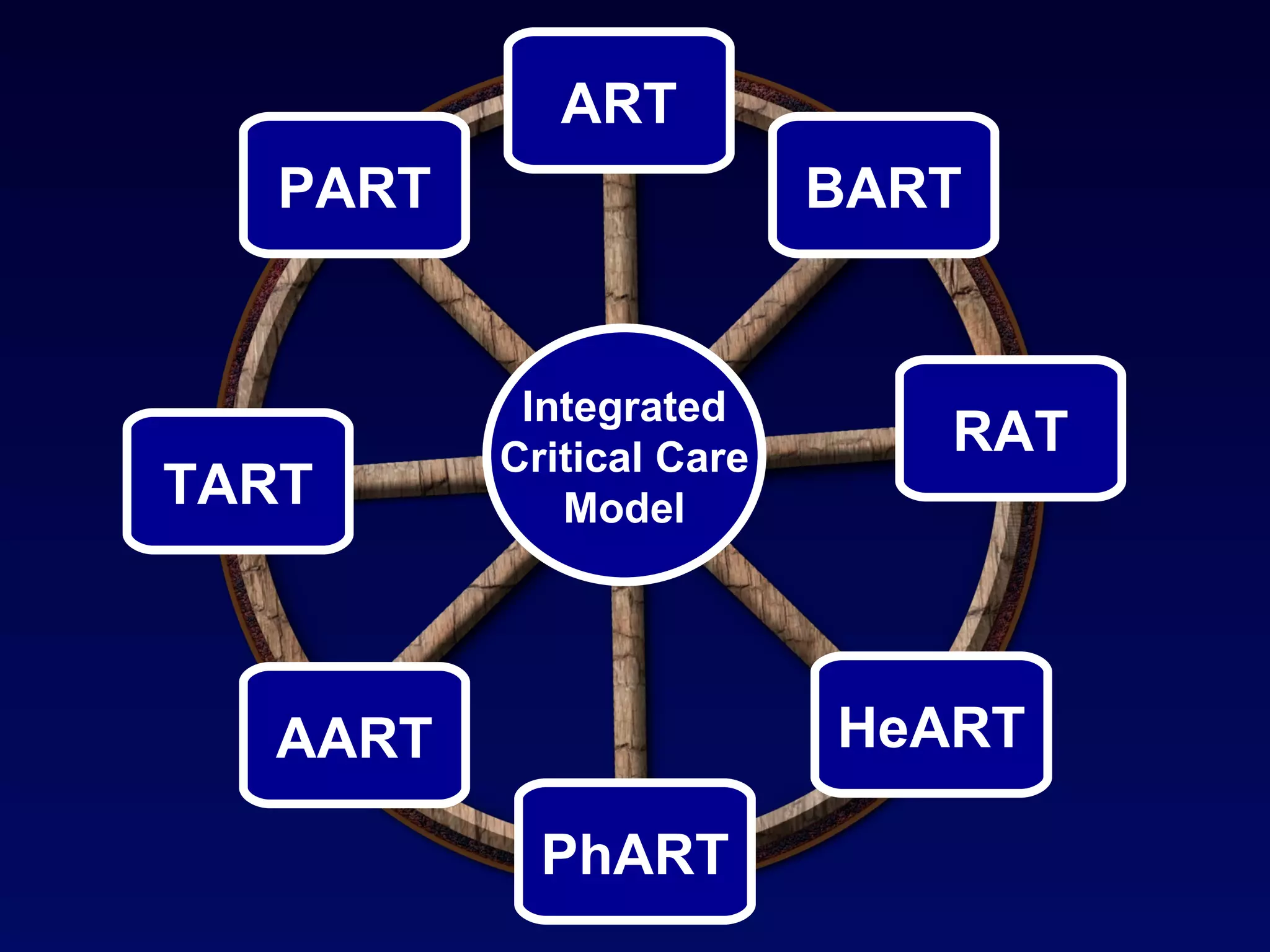 Integrated Critical Care Model PART BART ART HeART TART RAT AART PhART 