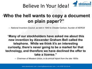 Closing thoughts…Focus on the long-runWhat goes around comes aroundFriendships last longer than jobsDon’t let greed blind the objectiveMake the most of the experienceListen & learnFailure or rejection is what you make of it