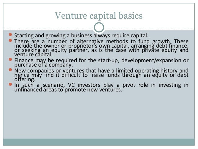 Venture capital - 웹