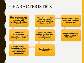 CHARACTERISTICS
8
 