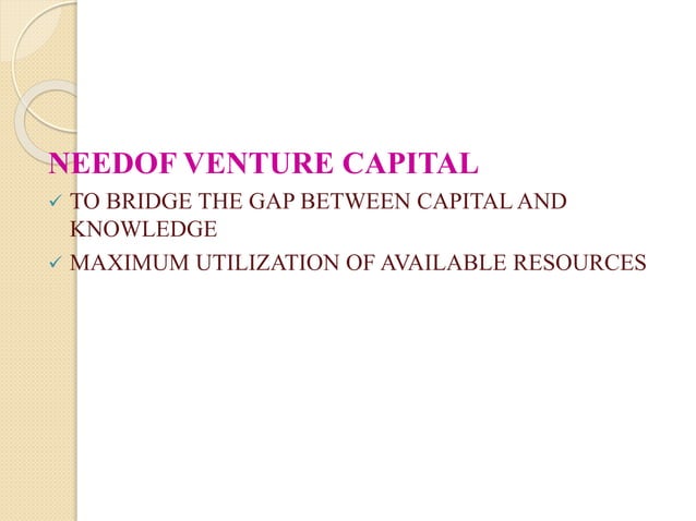 Venture Capital Ppt Anu Ppt