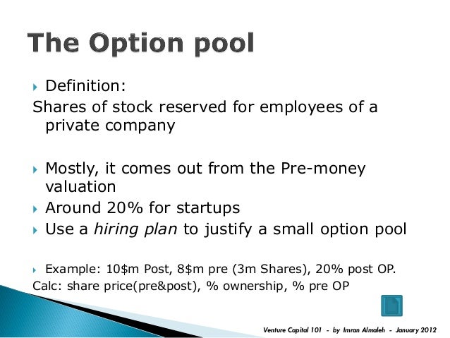 Define employee stock options
