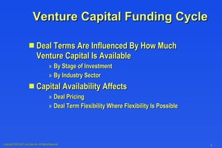 Venture Capital Deal Terms | PPT