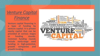 Venture capital financing ppt | PPTX