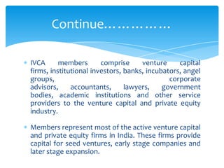Venture capital in india | PPTX