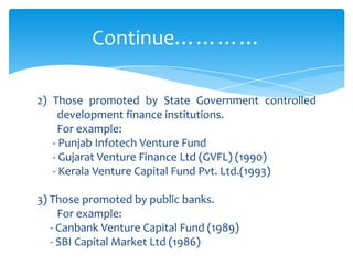 Venture capital in india | PPTX