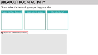 BREAKOUT ROOM ACTIVITY
 