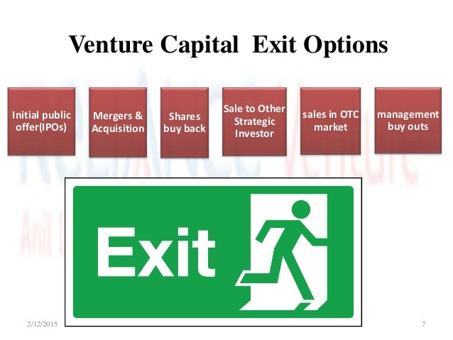 exit options for private equity investors
