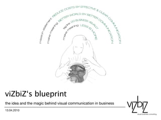 viZbiZ‘s blueprint
the idea and the magic behind visual communication in business
13.04.2010
 