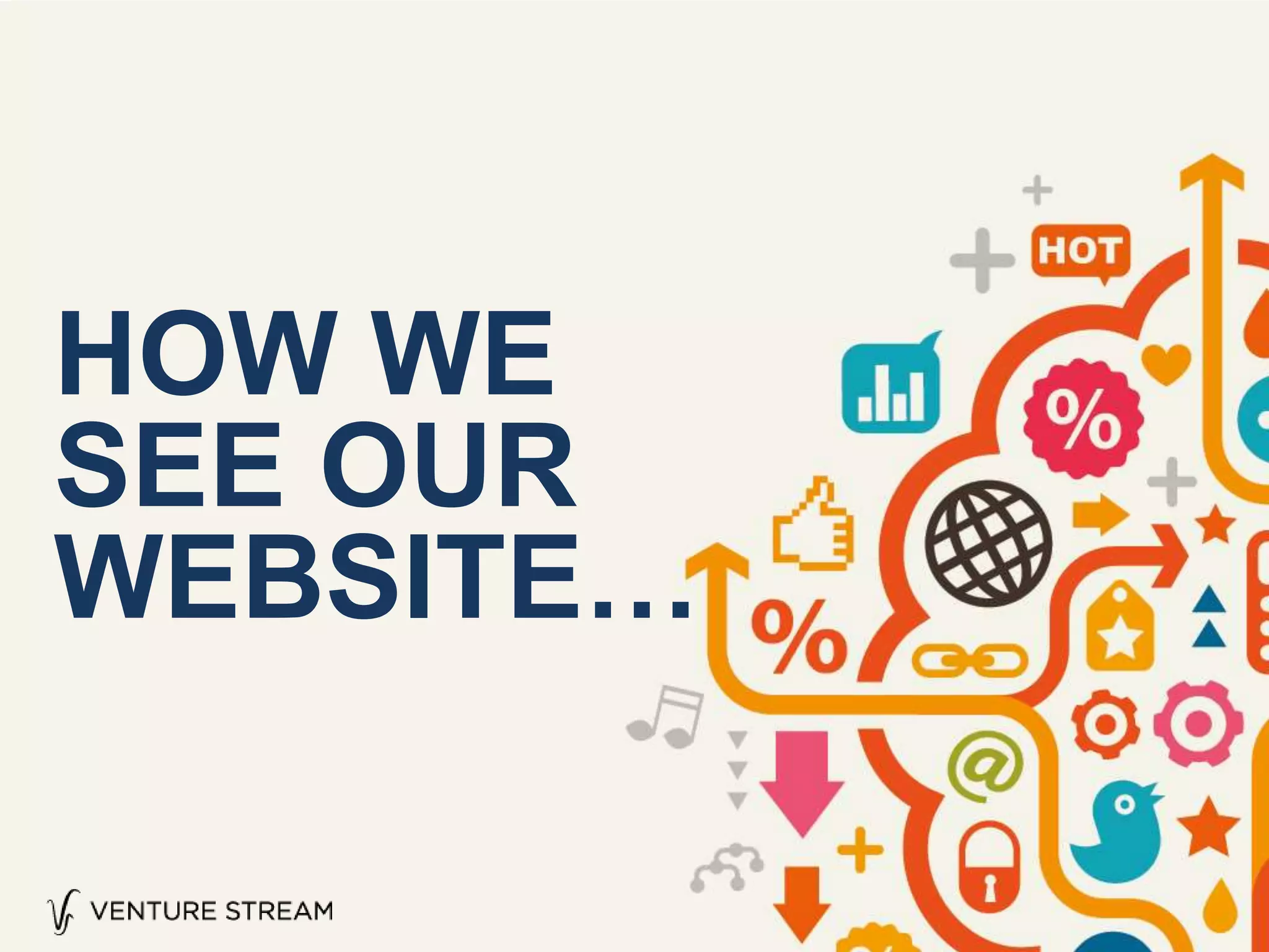 HOW WE
SEE OUR
WEBSITE…
 