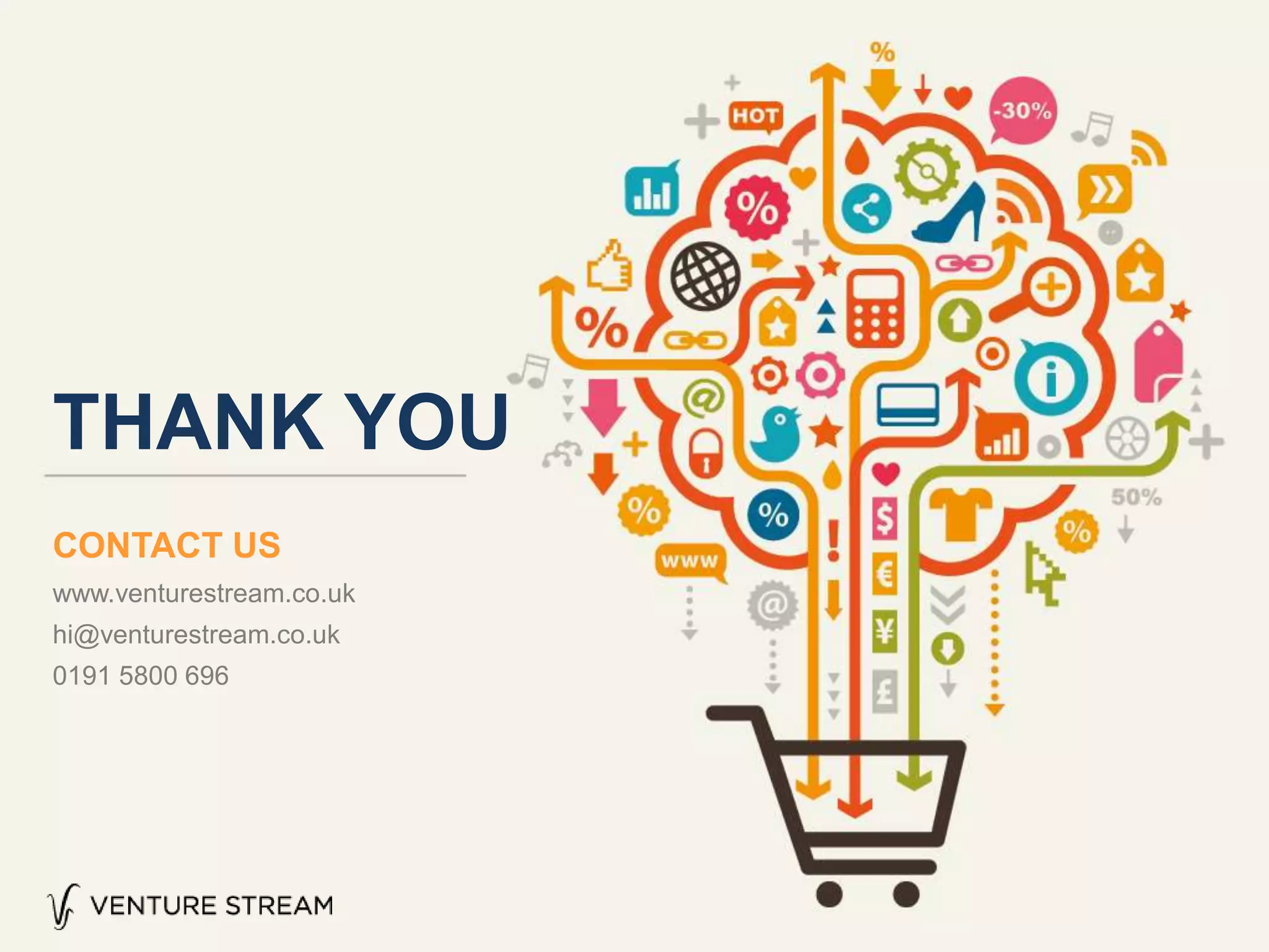 CONTACT US
www.venturestream.co.uk
hi@venturestream.co.uk
0191 5800 696
THANK YOU
 