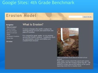 Google Sites: 4th Grade Benchmark 
 