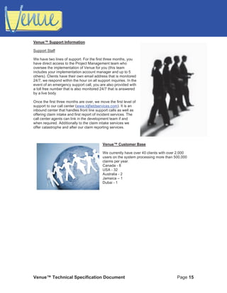 Venue 2 Claims Management