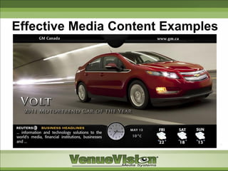 Effective Media Content Examples
 