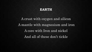 Difference of Venus, Earth and Mars | PPTX