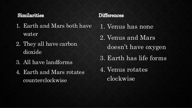 difference of venus earth and mars earth and venus venn diagram