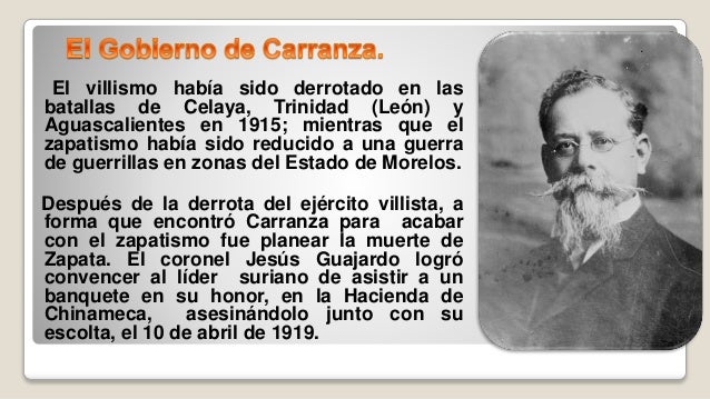 Venustiano carranza