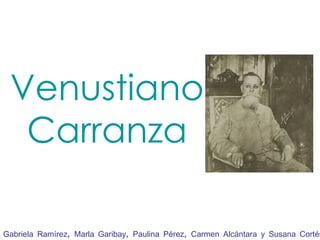 Venustiano Carranza Gabriela Ramírez, Marla Garibay, Paulina Pérez, Carmen Alcántara y Susana Cortés 