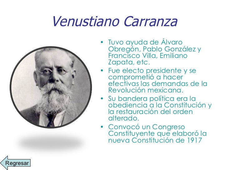 Biografia De Venustiano Carranza Resumen Corto es.slideshare.net