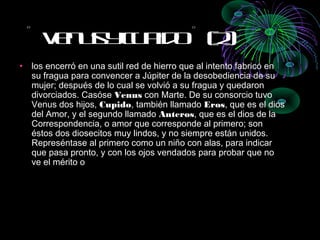 Venus y cupido !! =) PPT