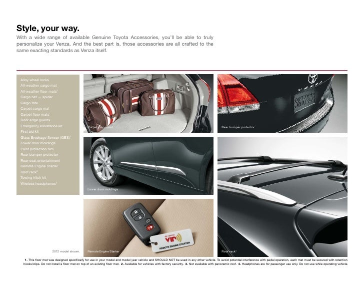 2013 Toyota Venza Cabe Toyota
