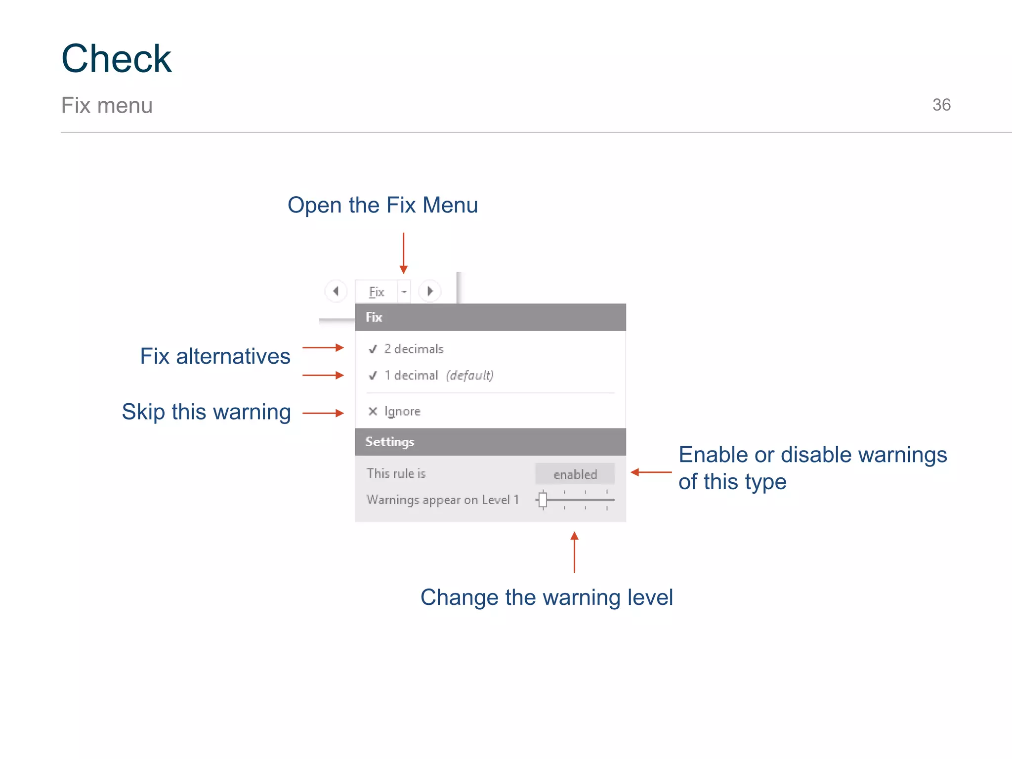 Productivity
Placeholder - Creating SlideProof Custom Placeholders 36
To define your own Custom Placeholder, please follow these steps:
1. Go to View > Master
2. Go to the very first Master slide (it’s slightly larger than the Layouts)
3. Insert a textbox or any other shapes to use as footnote
4. Format and position the shapes
5. Bring up the Selection Pane (Alt+F10)
6. Select the shape
7. Double click the name in the selection pane
8. Rename it to “SP Placeholder Footnote”. This marks the shape as a SlideProof placeholder of
the name “Footnote”. You can put anything after “SP Placeholder “
9. Hide the shape by clicking the little eye icon
10. Close the Master View and try the Placeholder button
 