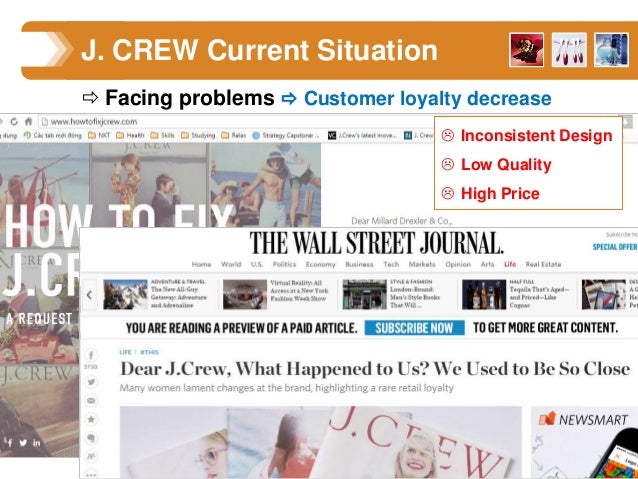 j crew website problems