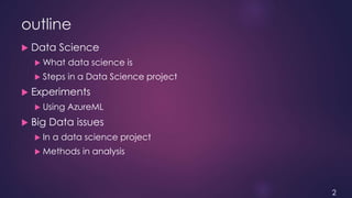 Data Science as a Service: Intersection of Cloud Computing and Data ...