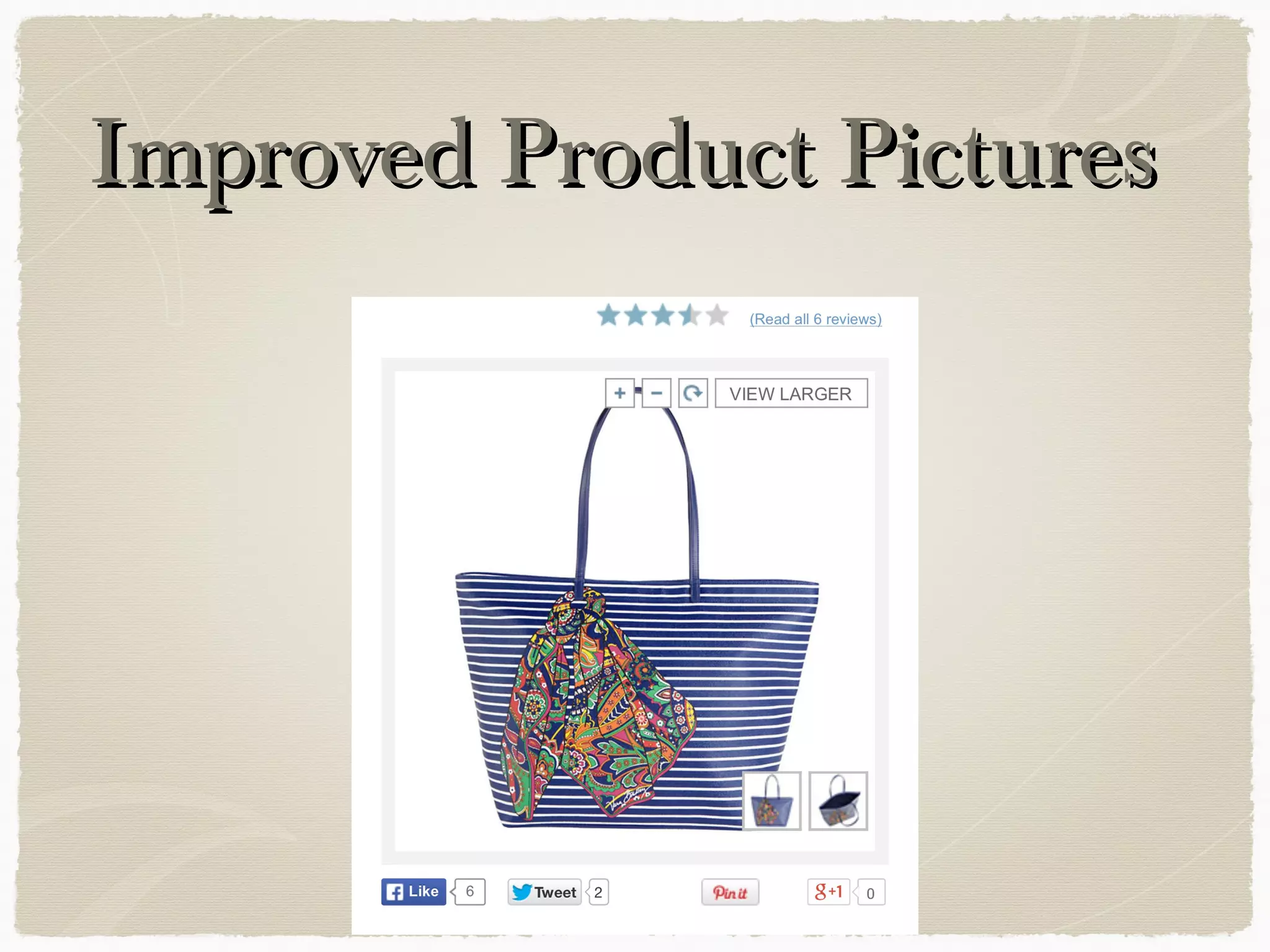 Improved Product Pictures