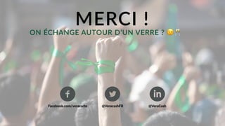 MERCI !
Facebook.com/veracarte @VeracashFR @VeraCash
ON ÉCHANGE AUTOUR D’UN VERRE ? 😉🥂
 