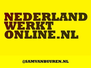@SAMVANBUUREN.NL
 