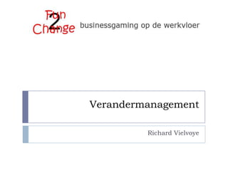 Verandermanagement Richard Vielvoye 