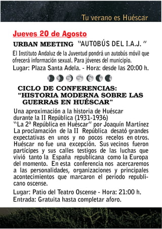 Veranoculturalhuescar2020