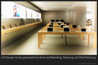 UX Design ist die ganzheitliche Sicht auf Branding, Nutzung und Post-Nutzung.
CC-NC-BY-4.0 mprove photography
 
