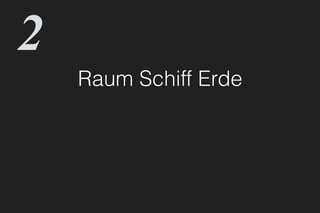 Raum Schiff Erde
2
 
