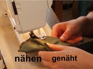 nähen genäht 
