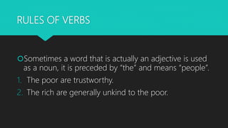 Verb Poor Verb | PPTX