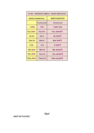 Text
MEET THE PLAYERS
 